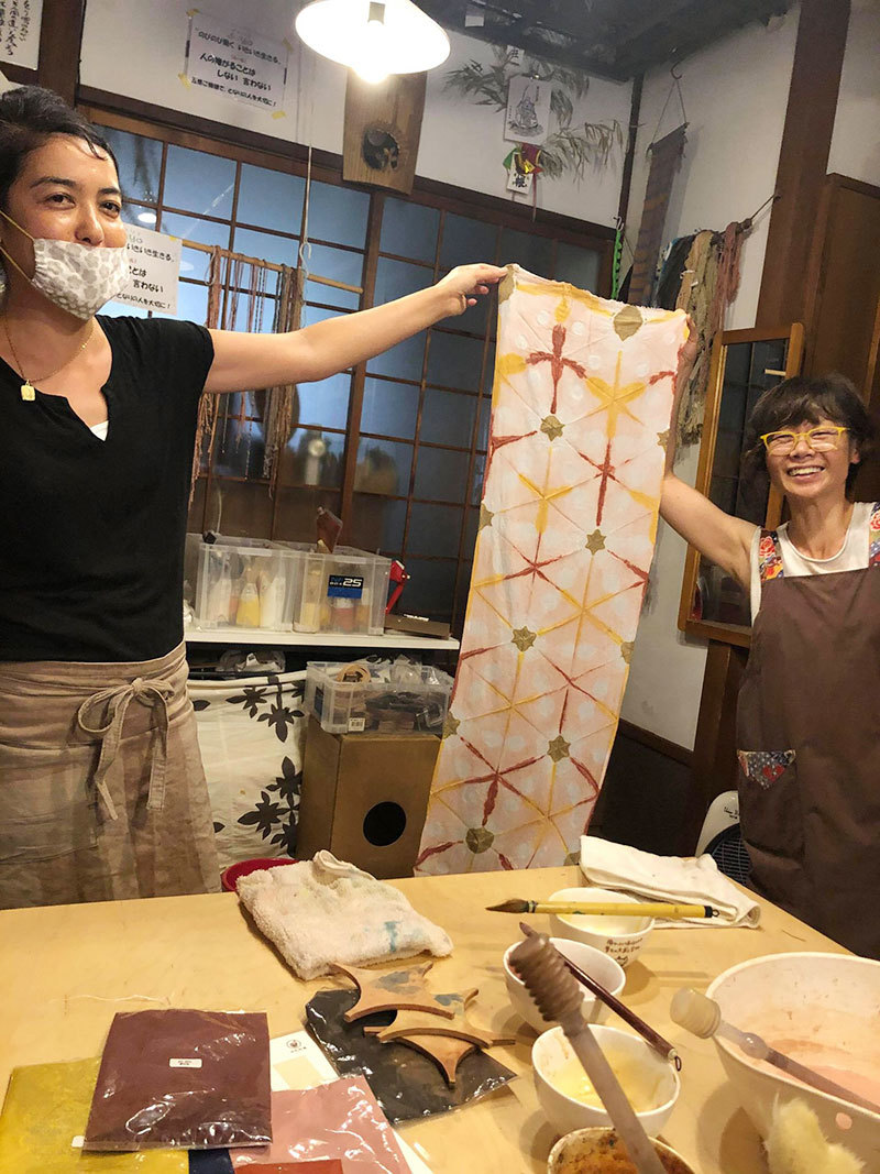 SUYO Textile | ベンガラワークショップ